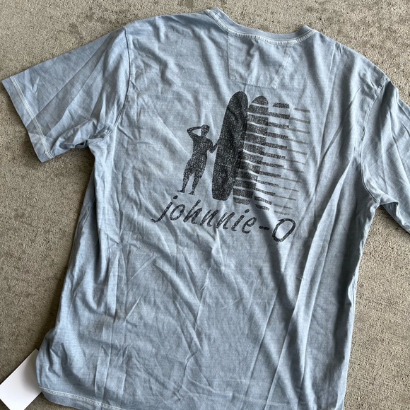 Johnnie-O surf graphic tee short sleeve top tee NWT - Picture 2 of 4